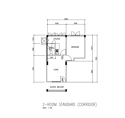 Blk 10 Bukit Ho Swee View (Bukit Merah), HDB 2 Rooms #570892261